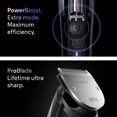 Braun Series 9 BT9560 Trimmer - Premium Black & Silver Design for Ultimate Precision and Style